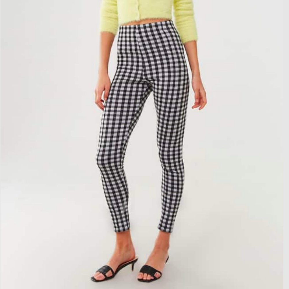 🛑TEMPORARY HOLD🛑 NWT Plaid Gingham Stretch Leggings/Pants
